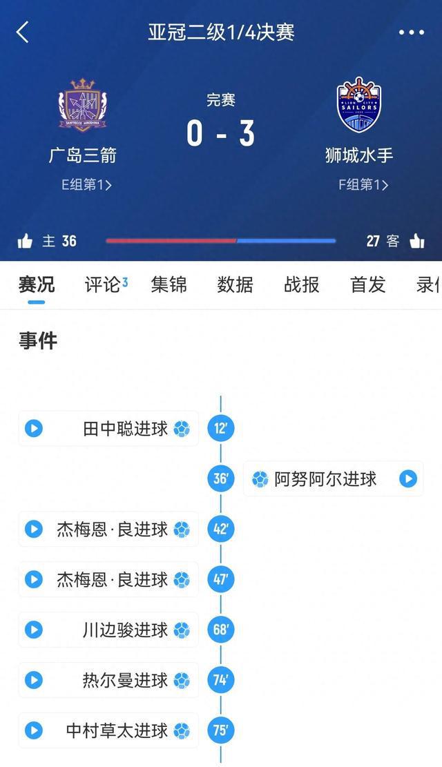 獅城水手主帥敗訴3-0，遺憾非愿贏法