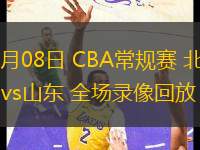 03月08日 CBA常規(guī)賽 北控vs山東 全場錄像回放